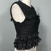 Club Monaco Woven Fringe Sleeveless Sweater Tank size M- gently used