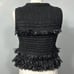 Club Monaco Woven Fringe Sleeveless Sweater Tank size M- gently used