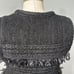 Club Monaco Woven Fringe Sleeveless Sweater Tank size M- gently used