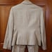 Anne Klein Tan Pant Suit Wool Angora Career Light Academia 12