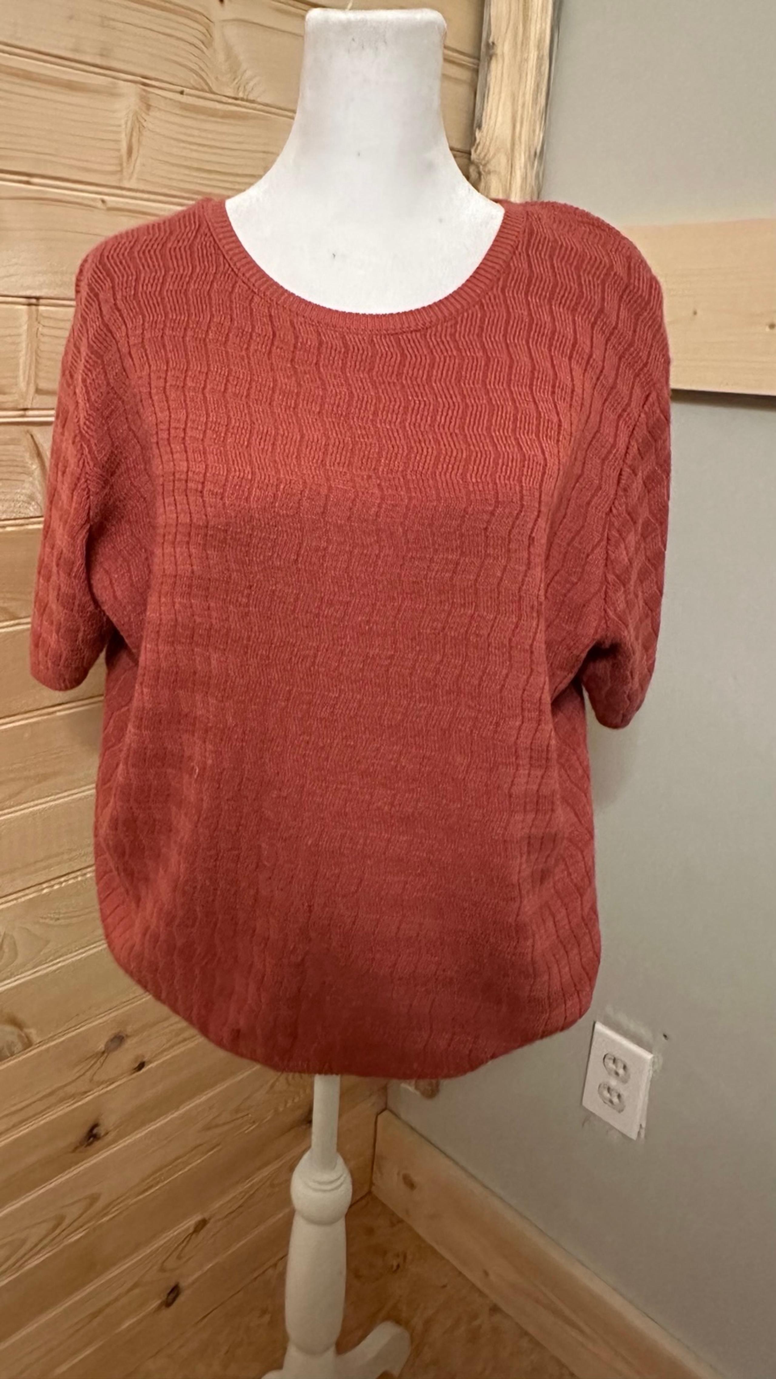 Alfred Dunner pink sweater