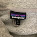 Patagonia Woolie Zip Pullover Sweater Women's XL Gray Cotton Blend Mock Neck