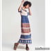 Faherty Sylvie Crochet Maxi Dress Kapu Beach M