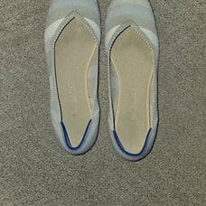 Rothy's sz 10 flats stripe