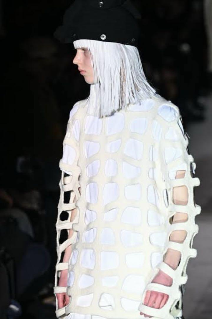 comme des garcons homme plus mesh knit