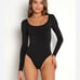 Show Me Your MuMu Bridget Black Long Sleeve Bodysuit Women’s Size Medium