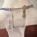 Kent & King Double Strand Chain Bead beaded Statement Necklace NWT