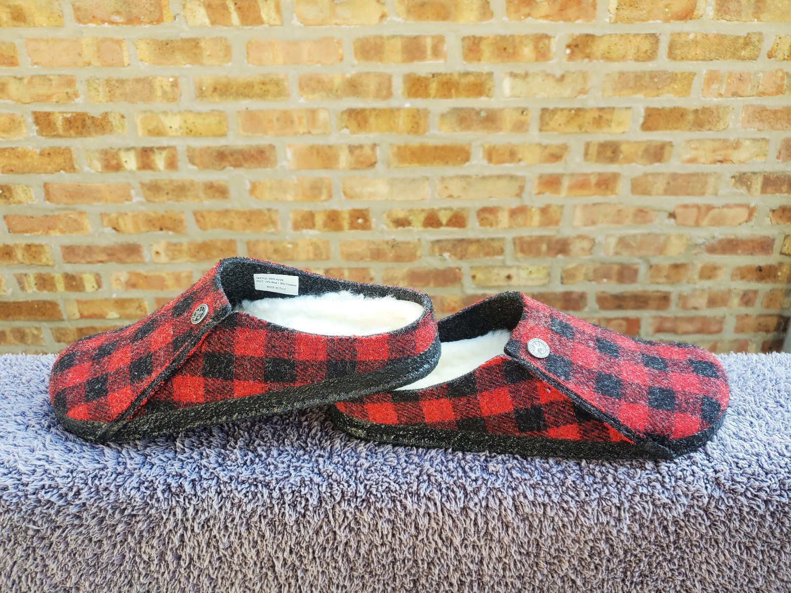 Birkenstock Zermatt Shearling Slippers 40 Women 9 Men 7