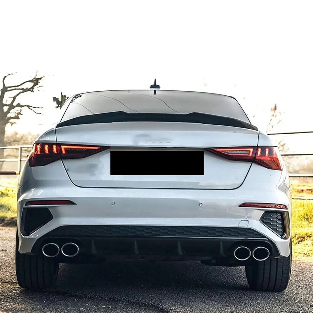 2014-2020 AUDI A3(8V) Sedan M4 Style Rear Spoiler Brand New Gloss Black