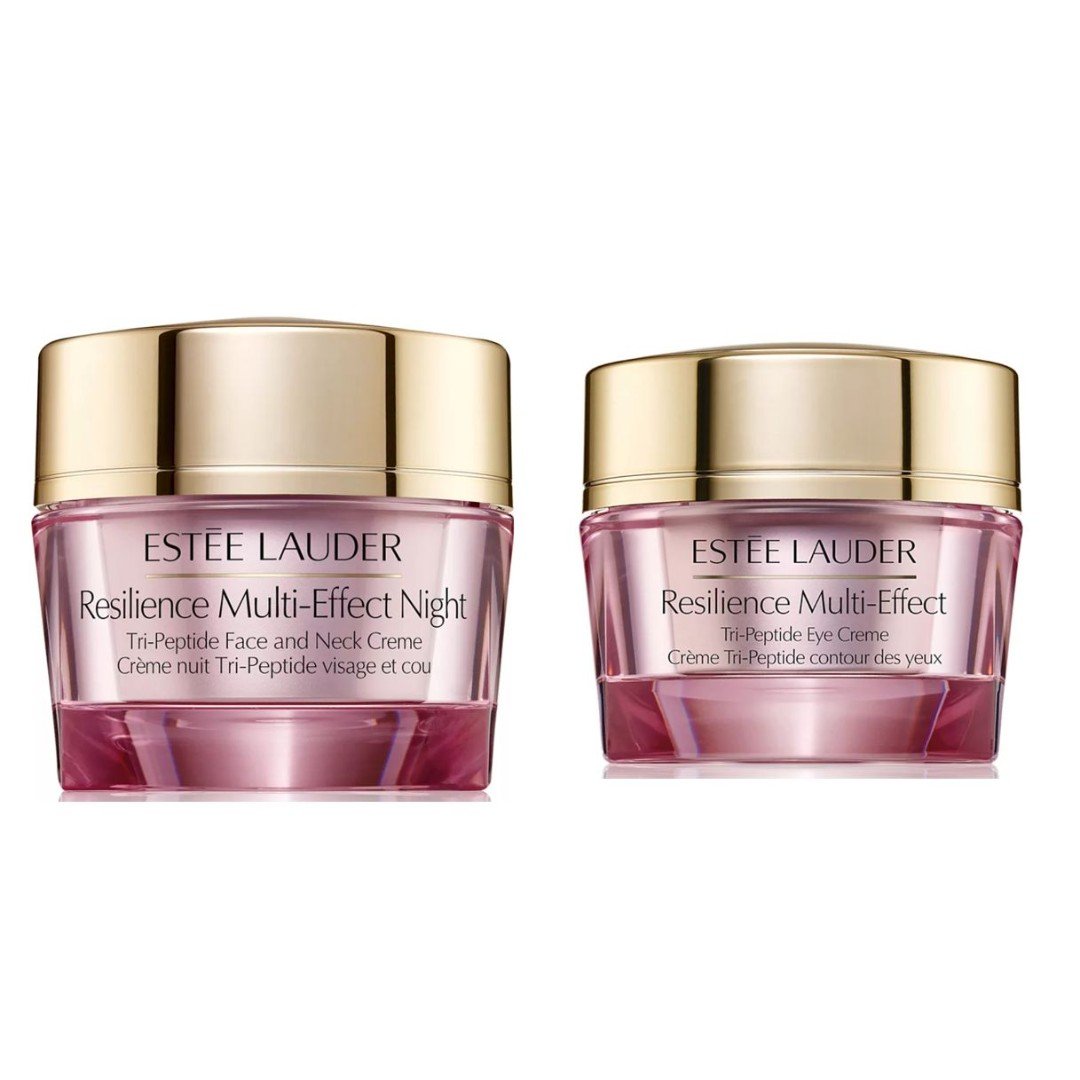 Estee Lauder Resilience MultiEffect Night TriPeptide face&eye cream travel sizes