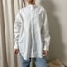 frank & eileen victoria superluxe italian tuxedo cotton oversized shirt white