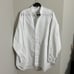 frank & eileen victoria superluxe italian tuxedo cotton oversized shirt white