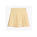 Danielle Bernstein Tennis Herringbone Twill Skort in Taupe