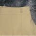 Danielle Bernstein Tennis Herringbone Twill Skort in Taupe