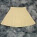 Danielle Bernstein Tennis Herringbone Twill Skort in Taupe