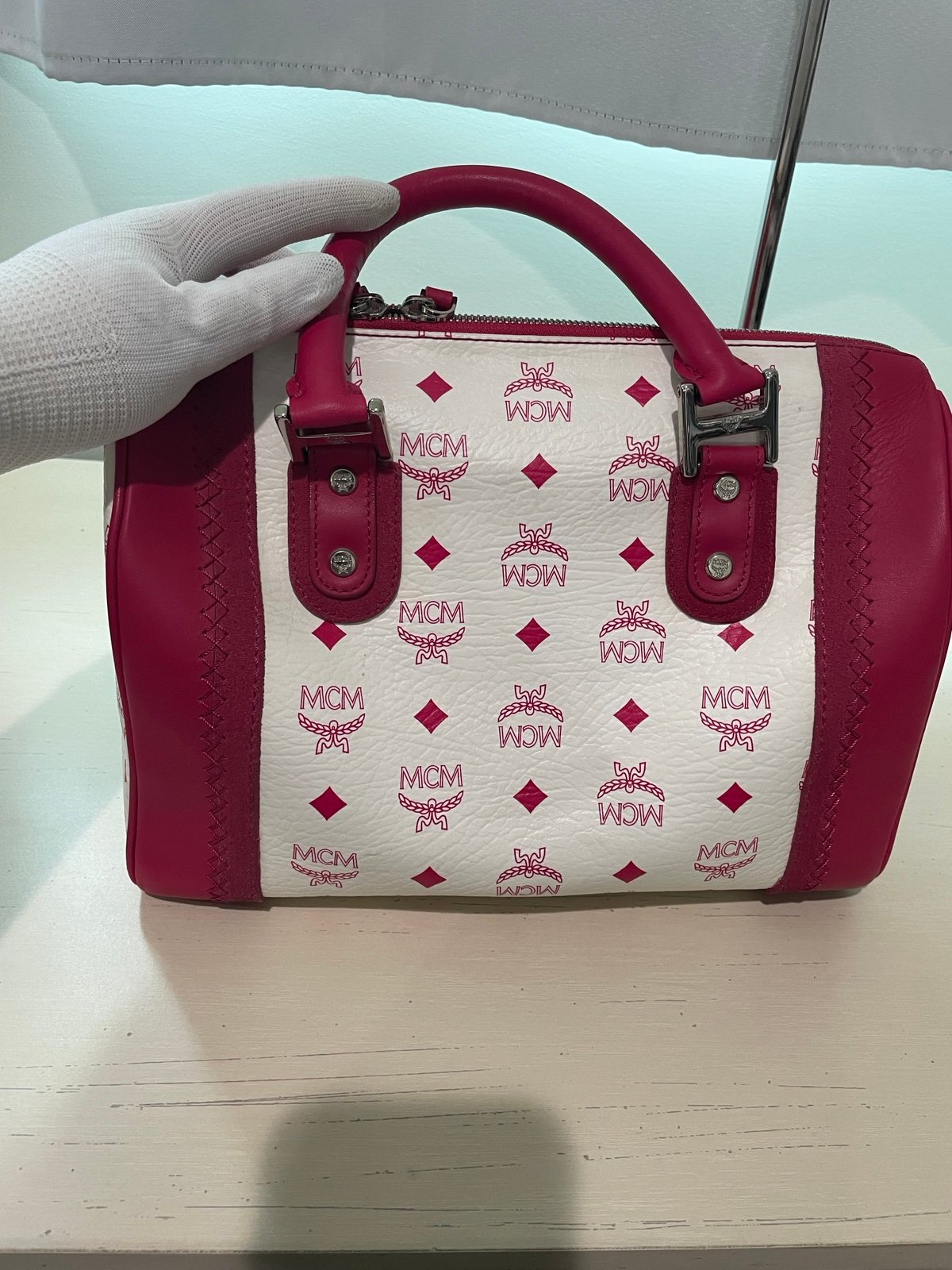 MCM Boston Bag