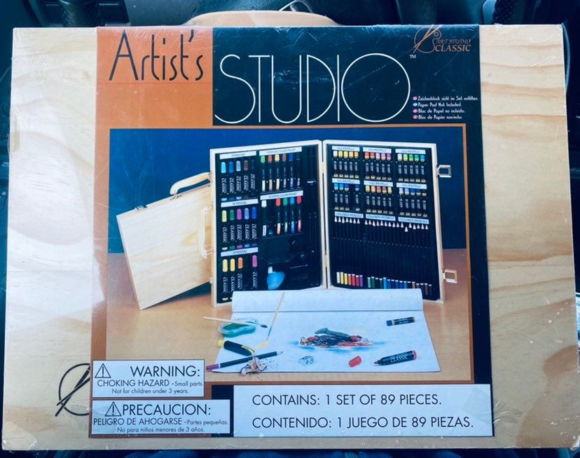 Vintage ADICA PONGO 89 pc art set - Art Studio Classic (1998)