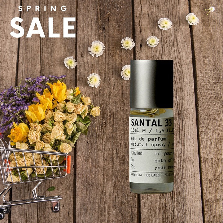 Le Labo Eau de Parfum Travel Spray Santal 33 - 0.5 oz