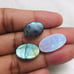 Labradorite & Rainbow Oval Shape Cabochon-LRL-11-06