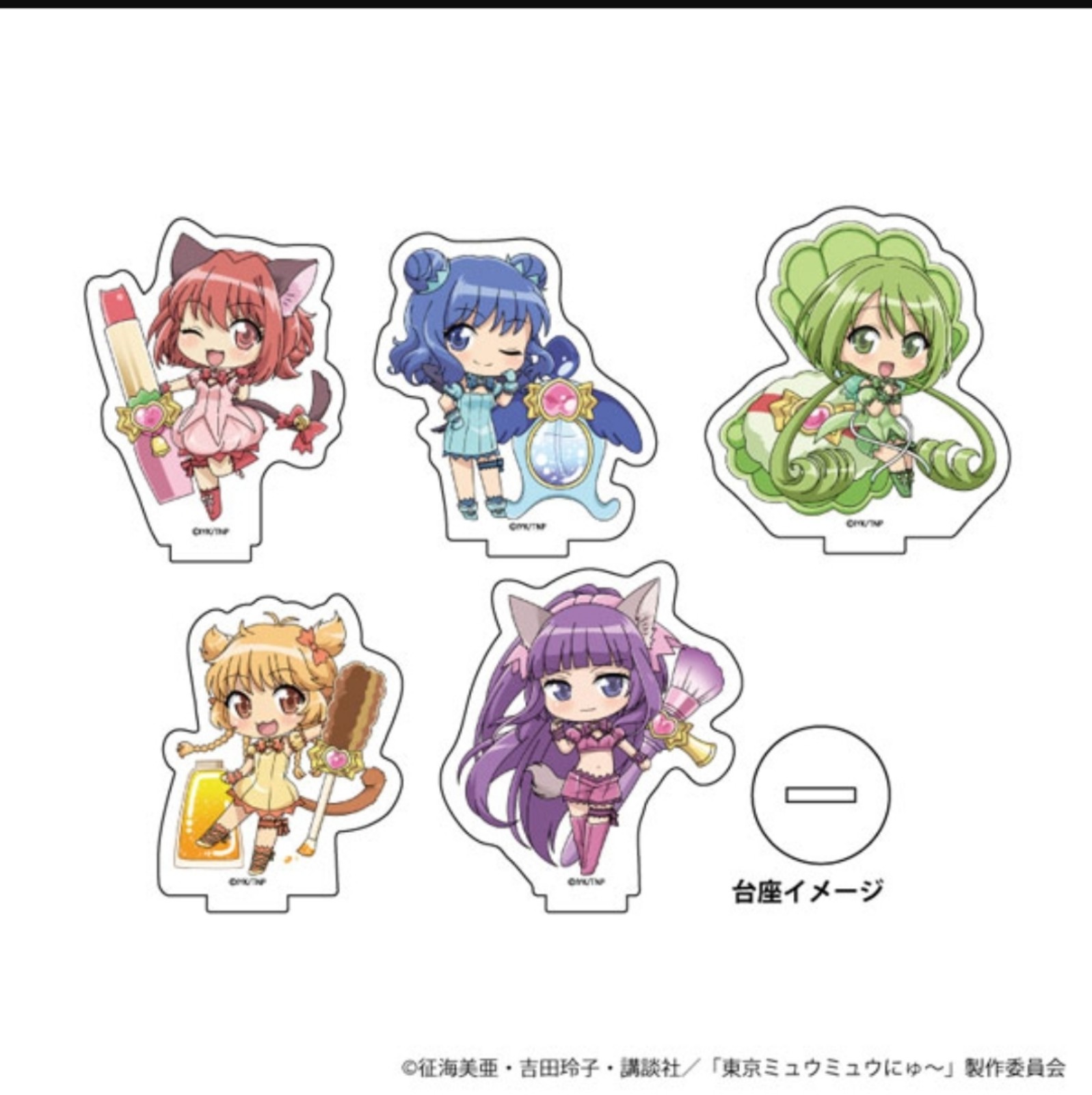 Tokyo Mew Mew Acrylic Stands