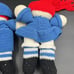 Handmade Crochet Raggedy Ann and Andy University of Kentucky Plush Dolls