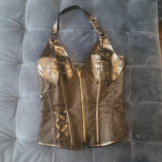 Halter top corset