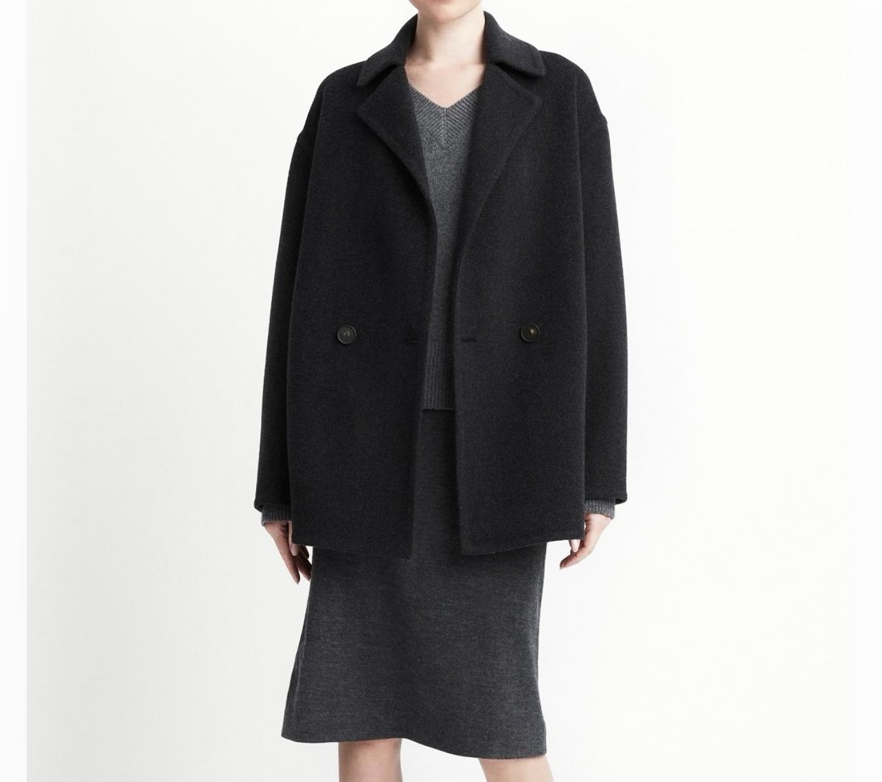 Vince Wool-Blend Oversized Jacket Women’s Size Medium