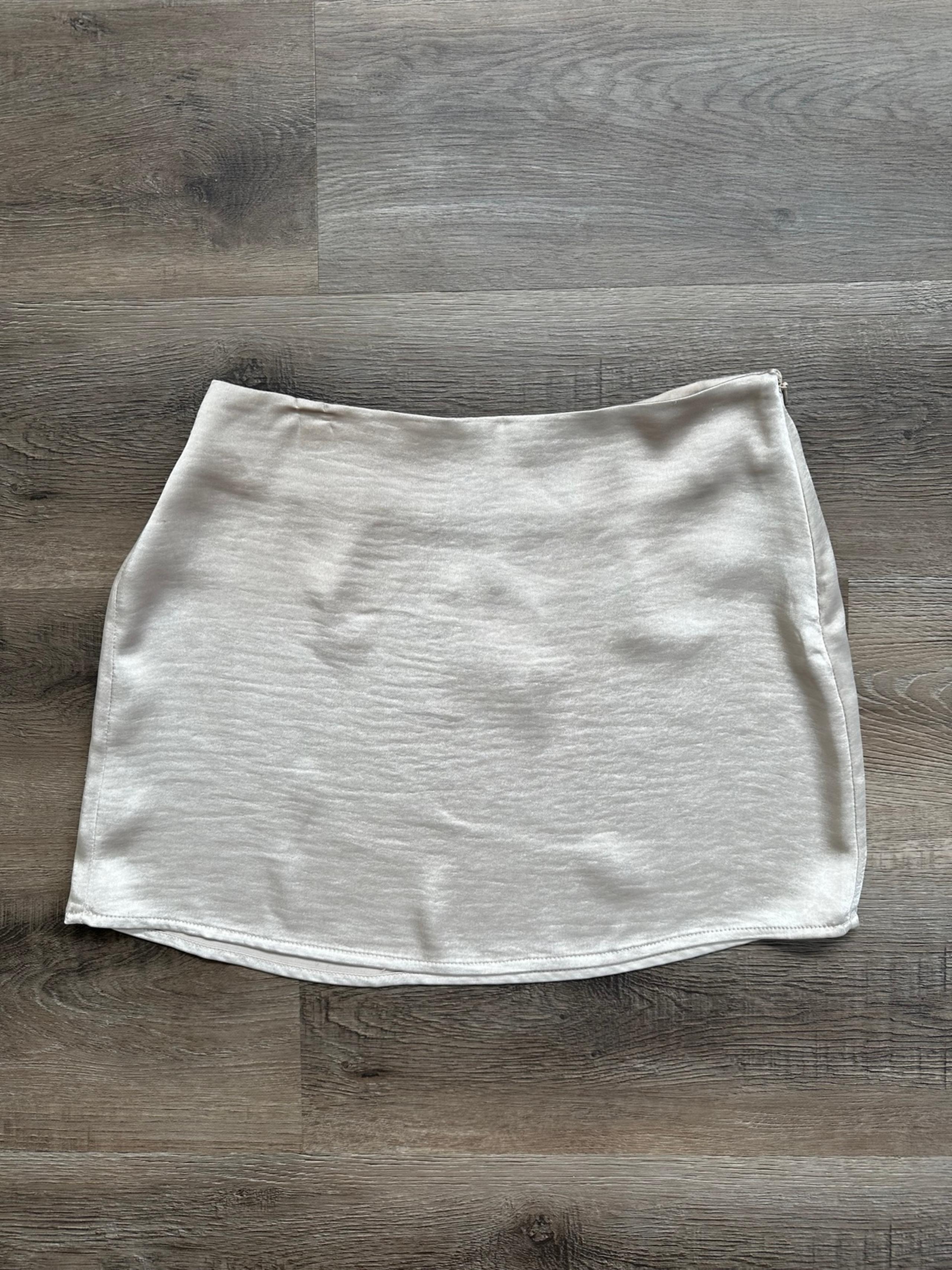 Forever 21 Satin Mini Skirt
