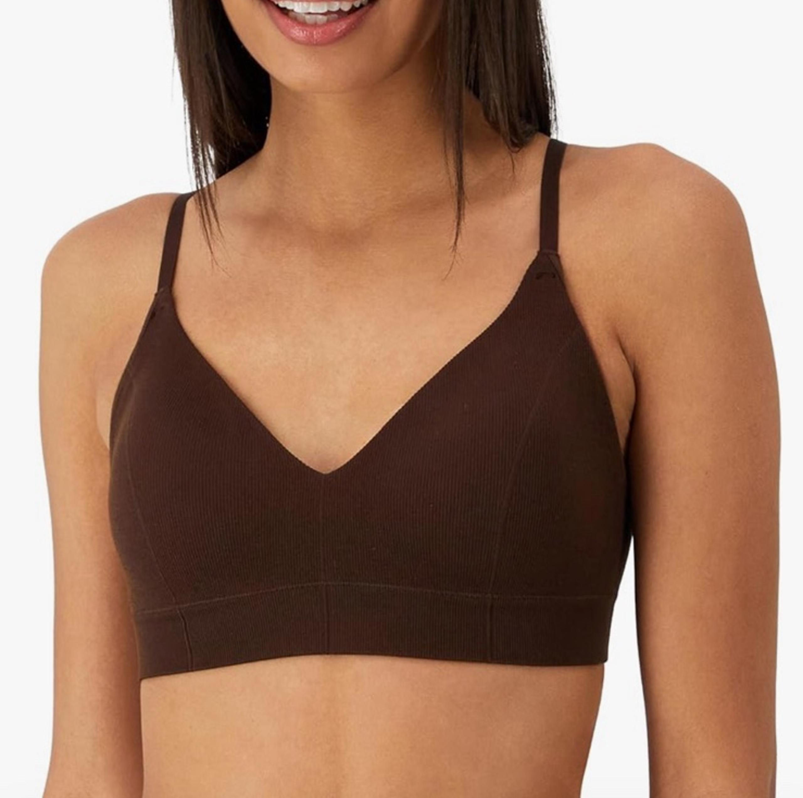 Maidenform Women's M Rib Seamless Bralette NWT XL