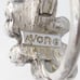 Vintage Avon Flower Ring Size 5.5 Faux Ruby and Faux Pearl Silver Tone