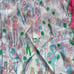 RARE Lilly Pulitzer Sutton Square Pop Silk Scarf Party Collectible