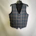 Men's 3-piece formal plaid suit NWT size M (see desc for sizing)
