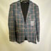 Men's 3-piece formal plaid suit NWT size M (see desc for sizing)