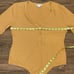 Gianni Bini Short Sleeve Tan Bodysuit Size XL