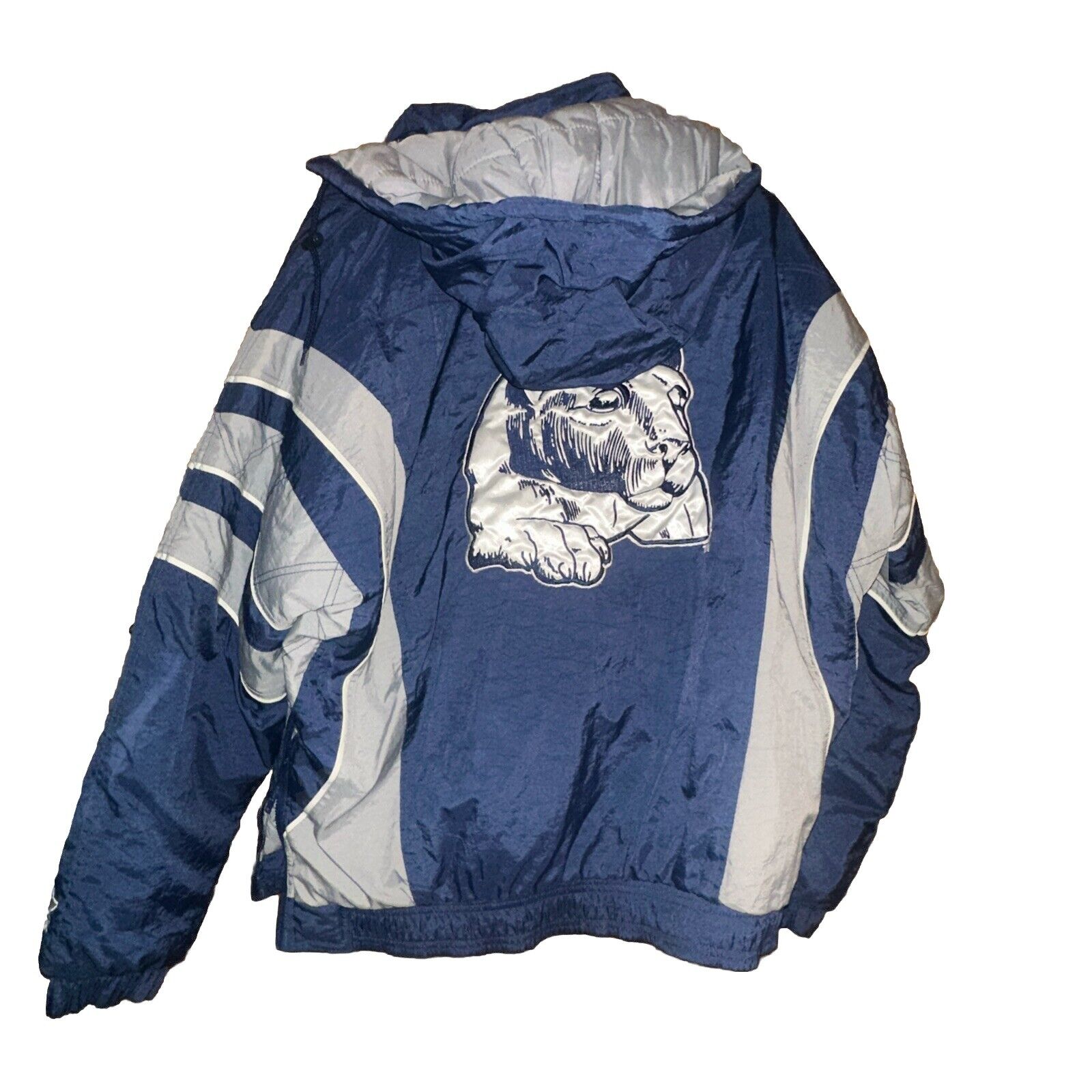 [RARE] VTG 90,s STARTER PENN STATE NITTANY LIONS PULLOVER PUFFER JACKET OLD LOGO