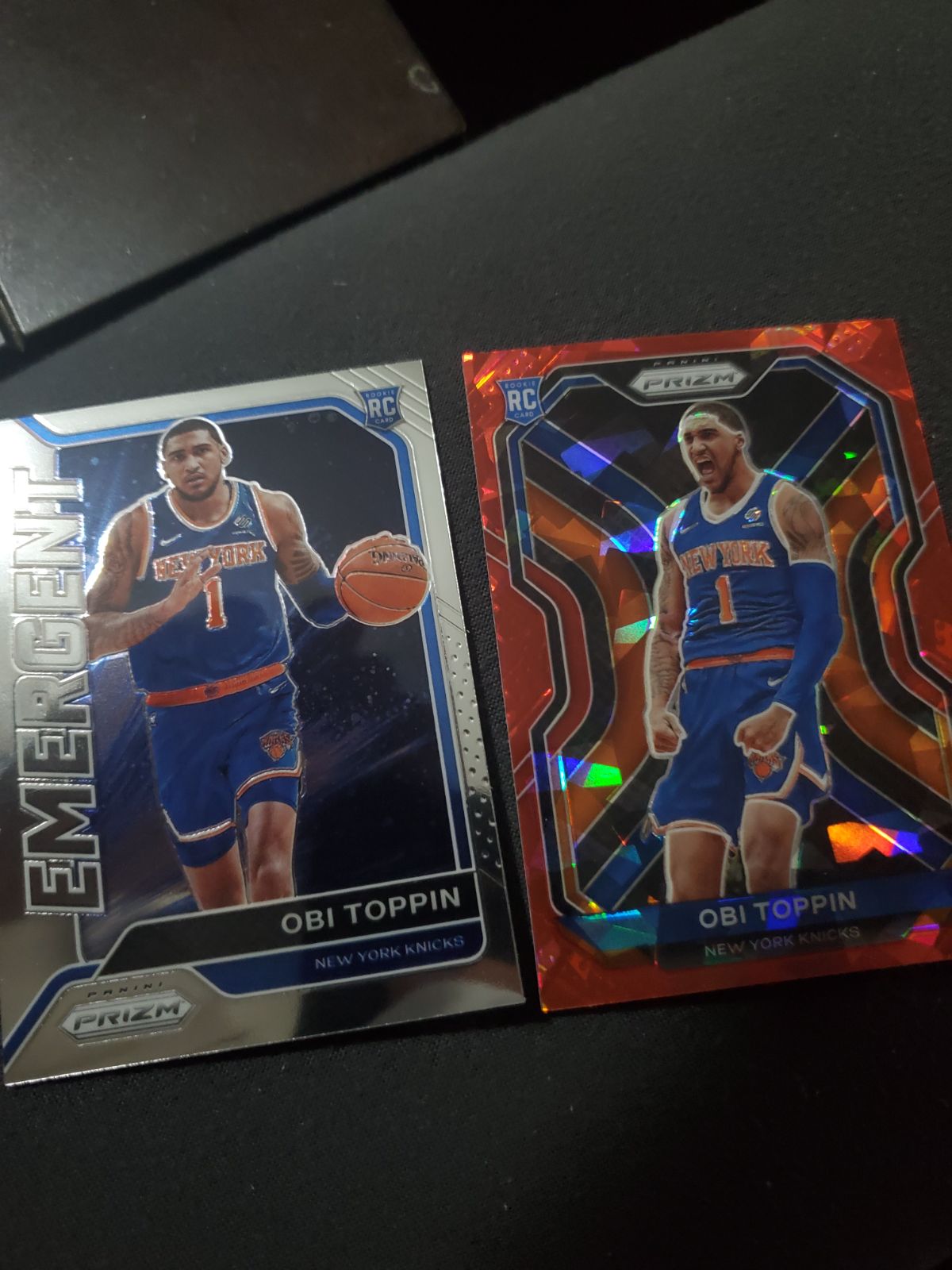 Obi Toppin Rookie Prizm lot