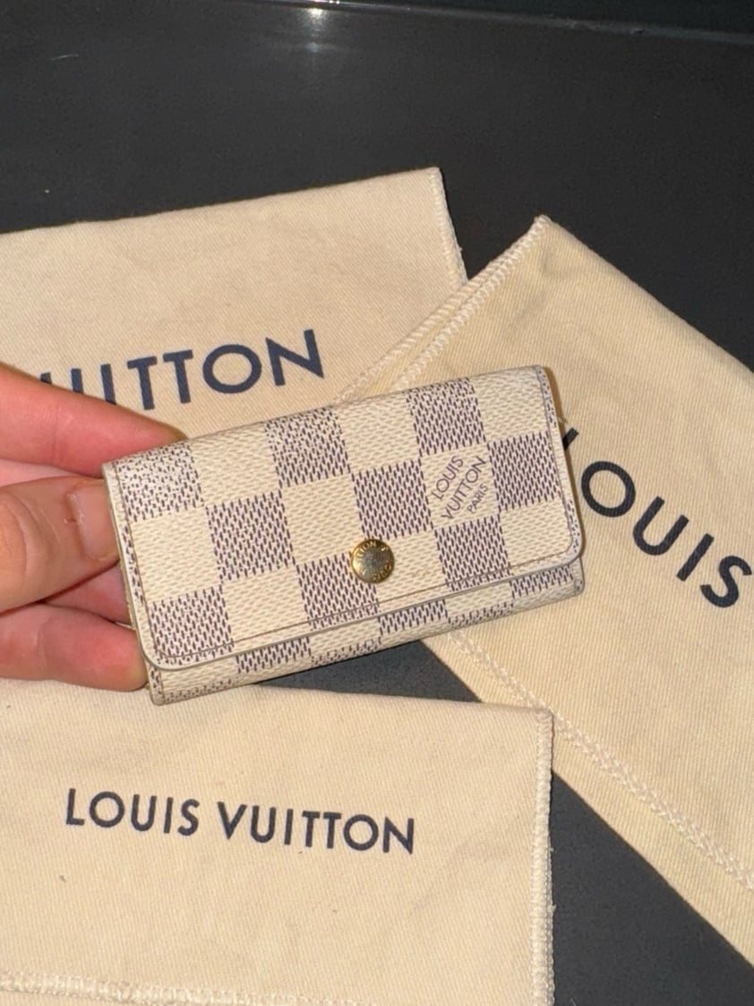 Louis Vuitton Damier Azur Key Holder