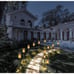 Permande 10 Pack Upgraded Solar Lights Outdoor, Mini Solar Torch Lights with Fli