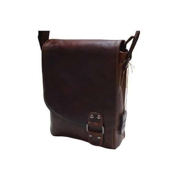 New Brown Genuine Leather Messenger Bag