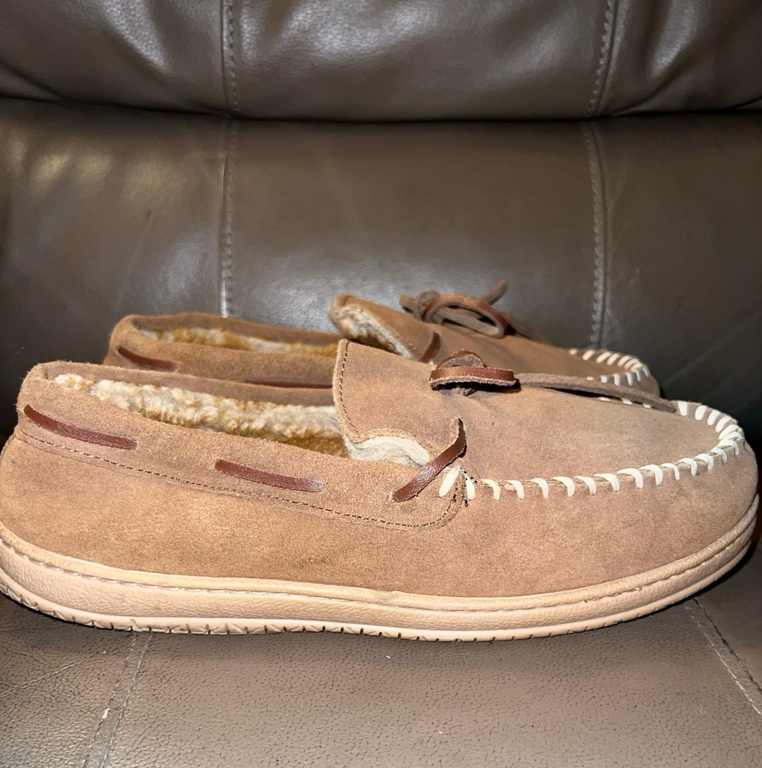 Florsheim Cozzi Moccasin Slipers, Men’s Size 10