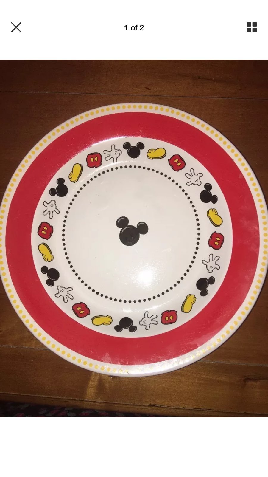 Disney 13” Salad Pasta Bowl