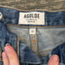 agolde jean shorts