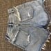 agolde jean shorts