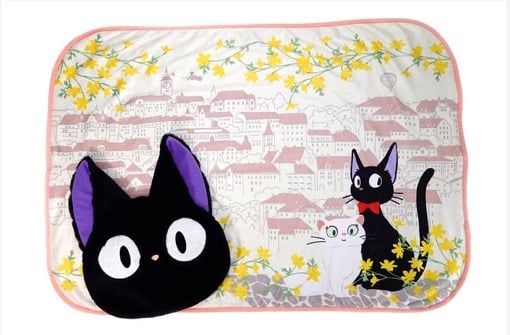 studio ghibli kiki's delivery service pillow/blanket