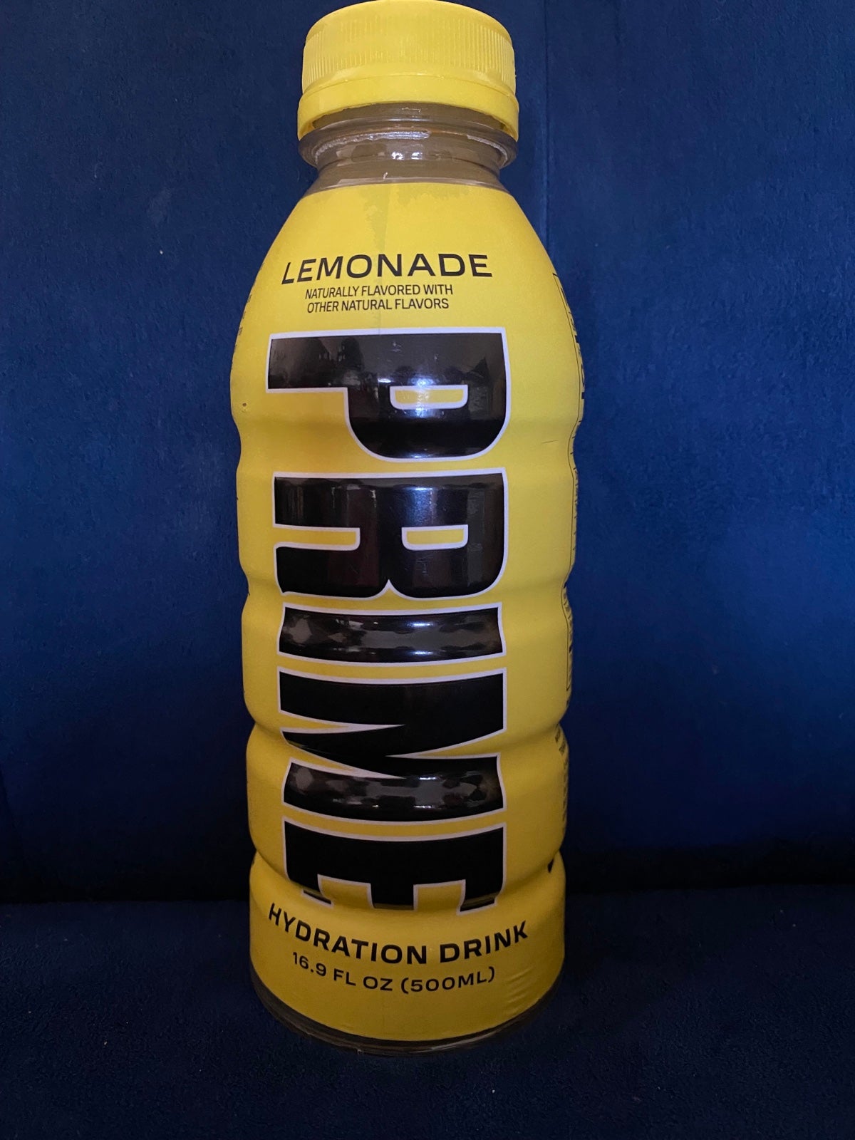 Empty PRIME limited edition bottle