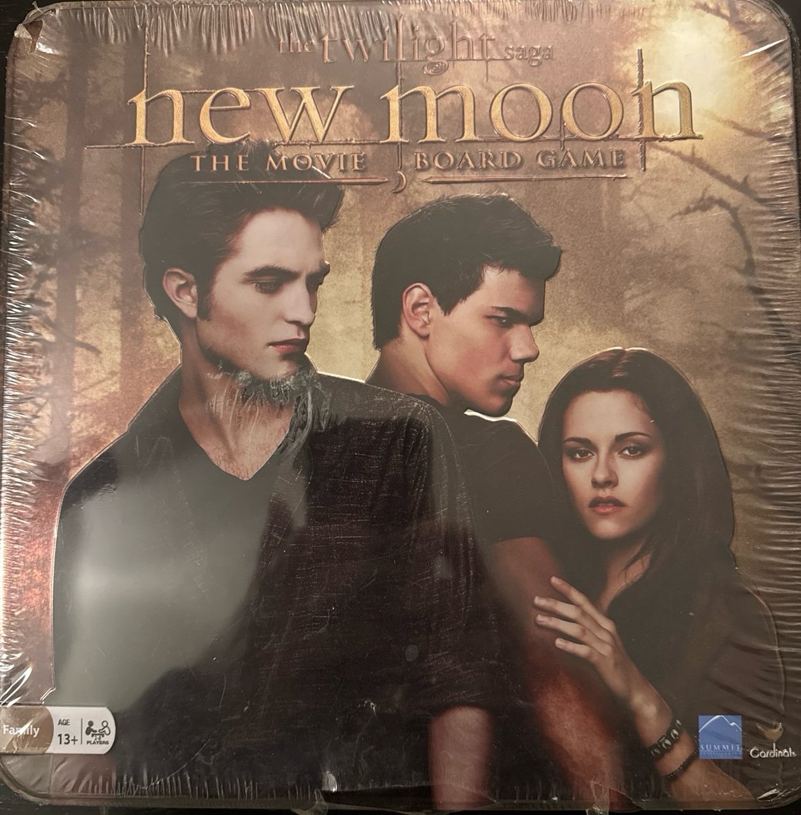 Sealed New Moon Board Game metal box
