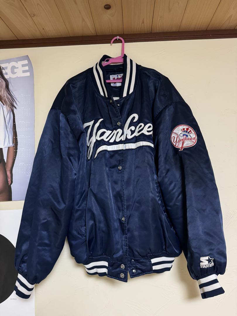 スタジャン New Era MLB New York Yankees Melton Stadium Jacket Navy Yankees Stadium Jacket Navy Vintage
