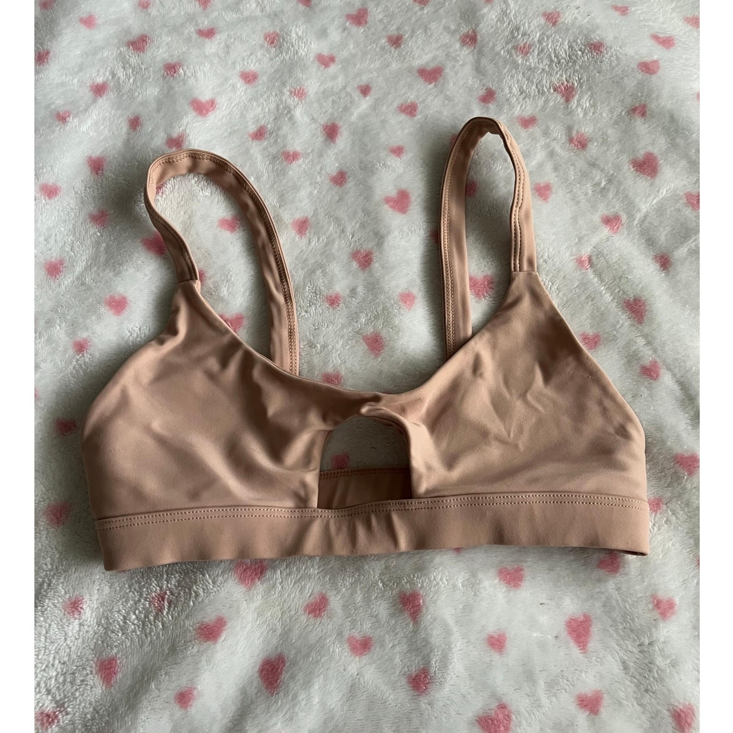 Revolve Mikoh Swim Columbia Bikini Top in Color Pink Womens Size Small