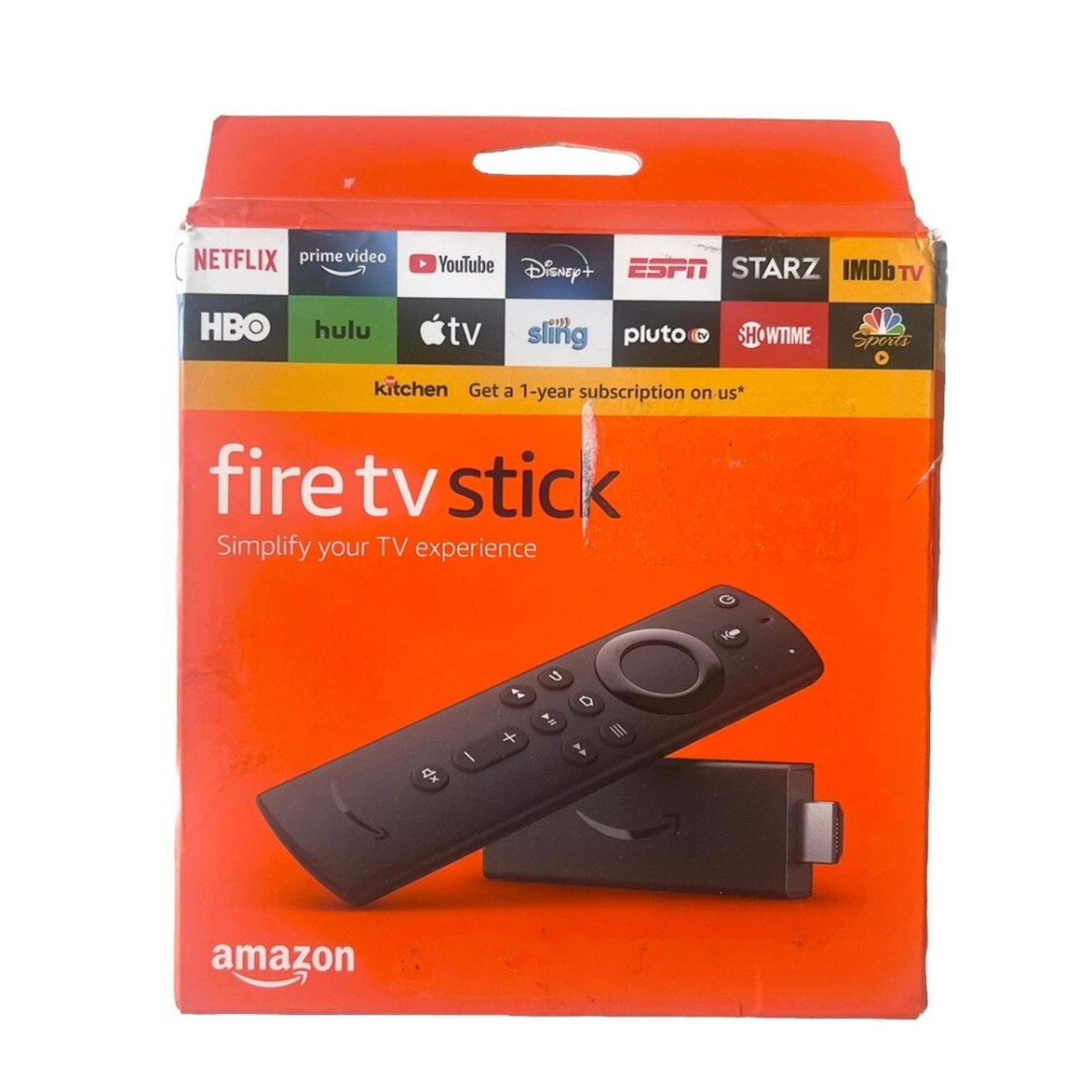 Amazon Fire Stick Media Stream with Alexa Voice Remote- 2nd Gen Black | New