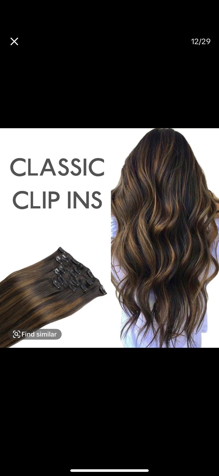 WENNALIFE Invisi Edge Clip in Hair Extensions Seamless Natural Straight